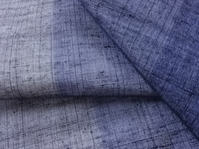 アンティーク 縞織り出し手織り紬着物